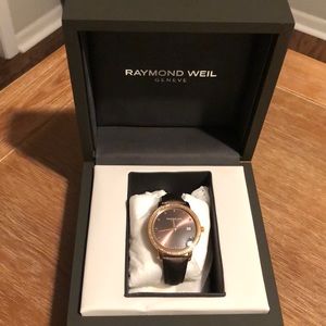Raymond Weil Toccata Quartz Rose Gold Diamond Watch